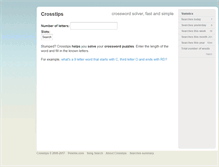 Tablet Screenshot of crosstips.org